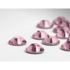 Swarovski SS3 Light Rose 20tk, Swarovski crystals, SS4 (1,6mm), SS3 (1,4mm)